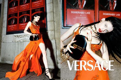 quintessential versace gold advertising|versace clothing campaign.